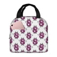 thumbnail image 1 of Pofeuu Cute Number 8 Print Lunch Bag Lunch Box Large Capacity Insulated Lunch Bag for Adult, Leakproof Reusable Lunch Tote Bags for Work, 1 of 5