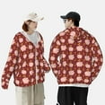 thumbnail image 1 of Pofeuu Cute Pig with Coins Print Sun Protection Outdoor Lightweight Full Zip UV Cooling Hoodie Long Sleeve Summer Clothing for Outdoor Hiking-XX-Large, 1 of 5