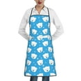 thumbnail image 1 of Pofeuu Cute Polar Bear Print Aprons with Pockets, Cute Aprons for Kitchen, Cooking, Server, Barber, Chef Apron, 1 of 7