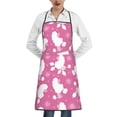 thumbnail image 1 of Pofeuu Cute Poodle Dog Print Aprons with Pockets, Cute Aprons for Kitchen, Cooking, Server, Barber, Chef Apron, 1 of 7