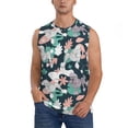 thumbnail image 1 of Pofeuu Cute Poodle Dog Print Men's Muscle T-Shirt, Sleeveless, Muscle Tank, Classic Muscle Tee Top For Men Casual Sleeveless Muscle T-Shirt Trendy Clothes-X-Large, 1 of 7