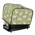 thumbnail image 1 of Pofeuu Cute Rabbit And Flower Print Toaster Cover 4 Slice, Bread Dust Cover & Fingerprint Protection, Kitchen Small Appliance Covers(Toaster Cover), 1 of 7