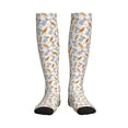 thumbnail image 1 of Pofeuu Cute Rabbit Print Compression Socks for Women & Men Circulation - Best Support for Nurses,Running,Athletic,Sports, 1 of 7