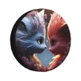 thumbnail image 1 of Pofeuu Cute Red And White Elf Print Spare Tire Wheel Cover for Car Truck SUV Camper Universal Fit Spare Tire Cover RV Spare Tire Covers-16 inch, 1 of 6