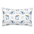 thumbnail image 1 of Pofeuu Cute Shark Print Polyester Microfiber Plush Pillowcases, Super Soft and Cozy Pillow Case Covers with Envelop Closure（Pillow core not included）-20"x30", 1 of 6