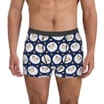 thumbnail image 1 of Pofeuu Cute Sheep With Star Print Men’s Boxer Briefs, Moisture-Wicking Underwear, Regular,Trunk-Small, 1 of 5