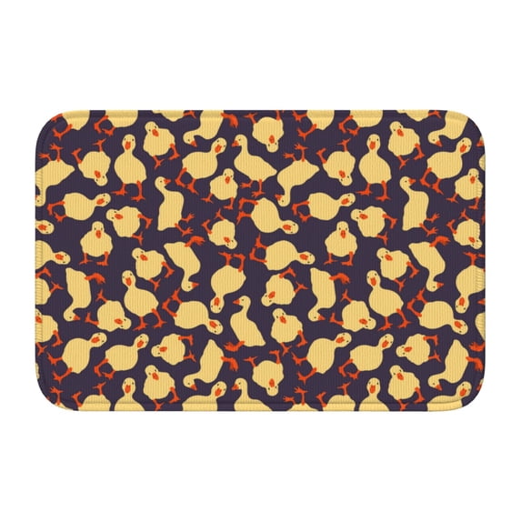 Pofeuu Cute Small Farm Birds Print Hem Mat 40x60 - Multipurpose Doormat for Indoor & Outdoor Use - Welcome Your Guests with our Entrance Mat