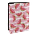 thumbnail image 1 of Pofeuu Cute Watermelon Print Travel Document Organizer Passport Holder Men Women for Family (6.5 in x 4.5 in),Wallet Holder Credit Card Clutch Bag Case, 1 of 5