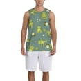 thumbnail image 1 of Pofeuu Cute Yoga Frogs Print Basketball Jersey, Shirts for Men Youth Basketball Jersey Crew Neck-XX-Large, 1 of 6