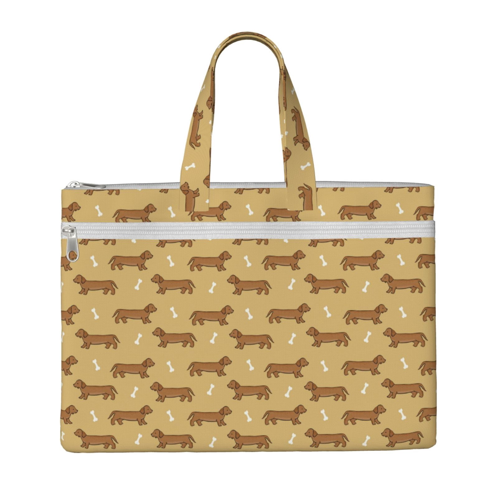 Pofeuu Dachshund Dog Puppy Print Laptop Bag Carrying - Computer Bag ...