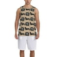 thumbnail image 1 of Pofeuu Dachshund Dog Woof Print Basketball Jersey, Shirts for Men Youth Basketball Jersey Crew Neck-XX-Large, 1 of 6