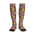 thumbnail image 1 of Pofeuu Daisies Flowers Print Compression Socks for Women & Men Circulation - Best Support for Nurses,Running,Athletic,Sports, 1 of 7