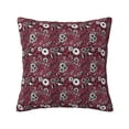 thumbnail image 1 of Pofeuu Daisies Flowers Print Double-sided plush pillowcase Square Throw Pillow Covers Pillows Cover for Living Room Bedroom Sofa Couch Cushion Cover（No pillow core）-20"x20", 1 of 7