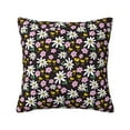 thumbnail image 1 of Pofeuu Daisies Flowers Print Double-sided plush pillowcase Square Throw Pillow Covers Pillows Cover for Living Room Bedroom Sofa Couch Cushion Cover（No pillow core）-22"x22", 1 of 7