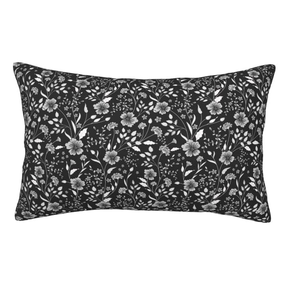 Pofeuu Daisies Flowers Print Polyester Microfiber Plush Pillowcases, Super Soft and Cozy Pillow Case Covers with Envelop Closure(Pillow core not included)-20"x30"