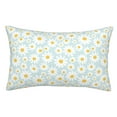thumbnail image 1 of Pofeuu Daisies Flowers Print Polyester Microfiber Plush Pillowcases, Super Soft and Cozy Pillow Case Covers with Envelop Closure（Pillow core not included）-20"x30", 1 of 6
