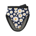 thumbnail image 1 of Pofeuu Daisy Floral Print Thickened Mini Silicone Oven Mitts Heat Resistant, Rubber Oven Mitt Gloves, Finger Pinch Grips, Pot Holder, Silicone Potholder, 1 of 7