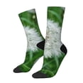 thumbnail image 1 of Pofeuu Dandelion Flower In The Meadow Print Crew Socks, Adult Running Hiking Socks for Youth and Adult, 1 of 6