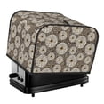 thumbnail image 1 of Pofeuu Dandelion Flower Print Toaster Cover 4 Slice, Bread Dust Cover & Fingerprint Protection, Kitchen Small Appliance Covers(Toaster Cover), 1 of 7