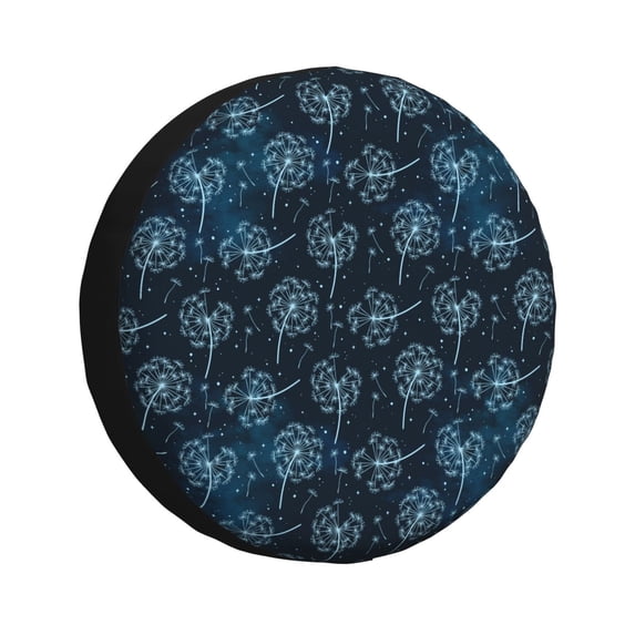 Pofeuu Dandelions Print Spare Tire Wheel Cover for Car Truck SUV Camper Universal Fit Spare Tire Cover RV Spare Tire Covers-17 inch