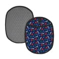 thumbnail image 1 of Pofeuu Deep Down In The Ocean Print Silicone Pot Mat Mitten With Hanging Loop Heat Resistant Oven Mitts Non-Slip Bbq Baking Smoking Potholders, 1 of 7