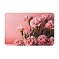 thumbnail image 1 of Pofeuu Delicate Pink Carnations A Print Flannel Doormats Rug16"x24"Rug Washable Doormats Indoor Outdoor Rugs for Layered Front Door Mats, Porch, Kitchen, Entryway, 1 of 7