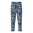 thumbnail image 1 of Pofeuu Dental Seamless Print Teenagers' Pajama Pants, Soft Lounge Pajama Pants with big pockets for Men Plaid Pj Bottoms-Large, 1 of 6