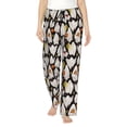 thumbnail image 1 of Pofeuu Different Ghosts Print Women's Fashion Pajama Pants with Pockets Comfy Drawstring Sleep Lounge Bottoms-Medium, 1 of 6