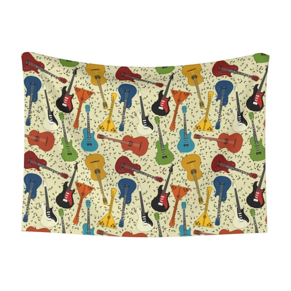 Pofeuu Different Kind Of Guitars Print Puppy Blanket,Dog Blankets,Pet Blanket Cozy Cat Blankets for Indoor Cats, Fuzzy Pet Blanket for Kitten Doggy Dog Blankets-Small