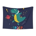 thumbnail image 1 of Pofeuu Dinosau Space Explorer Print Puppy Blanket,Dog Blankets,Pet Blanket Cozy Cat Blankets for Indoor Cats, Fuzzy Pet Blanket for Kitten Doggy Dog Blankets-Large, 1 of 8