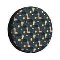 thumbnail image 1 of Pofeuu Dinosaur In The Space Print Spare Tire Wheel Cover for Car Truck SUV Camper Universal Fit Spare Tire Cover RV Spare Tire Covers-17 inch, 1 of 6