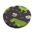 thumbnail image 1 of Pofeuu Dinosaur Skeleton Print Round Bar Stool Covers - Super Soft and Washable Elastic Stool Cushion Slipcover Easy Clean Velvet-13 inch, 1 of 7
