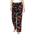 thumbnail image 1 of Pofeuu Disco Mirror Ball Print Women's Fashion Pajama Pants with Pockets Comfy Drawstring Sleep Lounge Bottoms-Large, 1 of 6