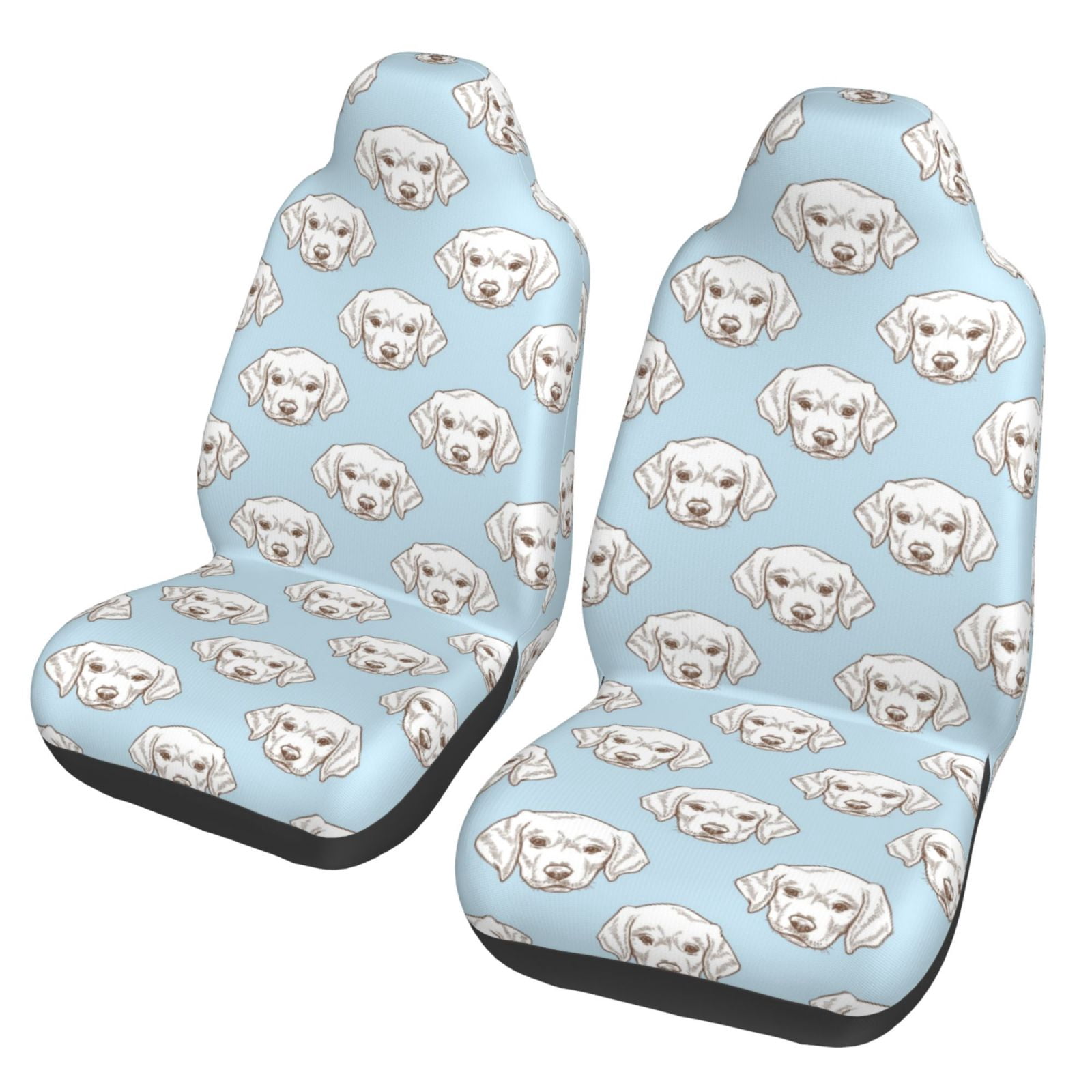 Curated visual reference: Pofeuu Dog Print Automotive Car Seat Covers Flat Cloth Full Photo Inspiration