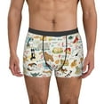 thumbnail image 1 of Pofeuu Dogs Funny Pets Print Men’s Boxer Briefs, Moisture-Wicking Underwear, Regular,Trunk-Large, 1 of 5