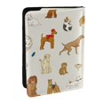 thumbnail image 1 of Pofeuu Dogs Funny Pets Print Travel Document Organizer Passport Holder Men Women for Family (6.5 in x 4.5 in),Wallet Holder Credit Card Clutch Bag Case, 1 of 5
