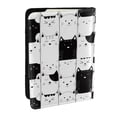 thumbnail image 1 of Pofeuu Doodle Cute Cat Print Travel Document Organizer Passport Holder Men Women for Family (6.5 in x 4.5 in),Wallet Holder Credit Card Clutch Bag Case, 1 of 5
