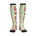 thumbnail image 1 of Pofeuu Dragon Fruit 1 Print Compression Socks for Women & Men Circulation - Best Support for Nurses,Running,Athletic,Sports, 1 of 7