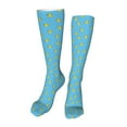 thumbnail image 1 of Pofeuu Duck Swimming Print Stockings, Adult Running Hiking Socks for Youth and Adult-One Size, 1 of 8