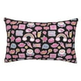 thumbnail image 1 of Pofeuu Elements Print Polyester Microfiber Plush Pillowcases, Super Soft and Cozy Pillow Case Covers with Envelop Closure（Pillow core not included）-16"x24", 1 of 6