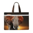 thumbnail image 1 of Pofeuu Elephant Sunset in Kenya Print Laptop Bag Carrying - Computer Bag Laptop Case Shoulder Slim Work Travel, 1 of 8