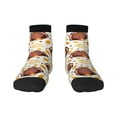 thumbnail image 1 of Pofeuu Fall Turkey Print 30cm Socks, Adult Running Hiking Socks for Youth and Adult, 1 of 7