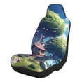 thumbnail image 1 of Pofeuu Fantasy Treehouse Planet Scene Print Automotive Car Seat Covers Flat Cloth Full Set Seat Covers,Car Seat Covers front seats for Cars Trucks and SUVs-1, 1 of 9