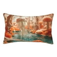 thumbnail image 1 of Pofeuu Fantasy Underwater Jellyfish Print Polyester Microfiber Plush Pillowcases, Super Soft and Cozy Pillow Case Covers with Envelop Closure（Pillow core not included）-20"x30", 1 of 6