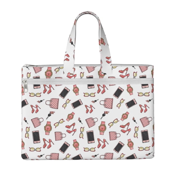 Pofeuu Fashion Print Laptop Bag Carrying - Computer Bag Laptop Case Shoulder Slim Work Travel