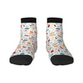 thumbnail image 1 of Pofeuu Fast Food 2 Print 30cm Socks, Adult Running Hiking Socks for Youth and Adult, 1 of 7