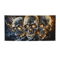 thumbnail image 1 of Pofeuu Fiery Skull Trio Print Colorful Yard Festival Banner Sign Party Outdoor & Indoor Party Decoration Banne Festival Yard Sign-Small, 1 of 8