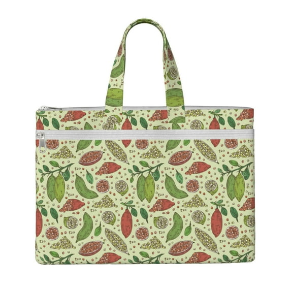 Pofeuu Finger Lime Fruits Print Laptop Bag Carrying - Computer Bag Laptop Case Shoulder Slim Work Travel