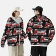 thumbnail image 1 of Pofeuu Fire and Rescue Truck Print Sun Protection Outdoor Lightweight Full Zip UV Cooling Hoodie Long Sleeve Summer Clothing for Outdoor Hiking-Medium, 1 of 5