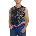 thumbnail image 1 of Pofeuu Fireworks Print Men's Muscle T-Shirt, Sleeveless, Muscle Tank, Classic Muscle Tee Top For Men Casual Sleeveless Muscle T-Shirt Trendy Clothes-XX-Large, 1 of 7